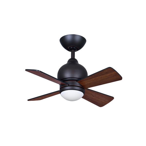 Rubbed Bronze + Black / Walnut